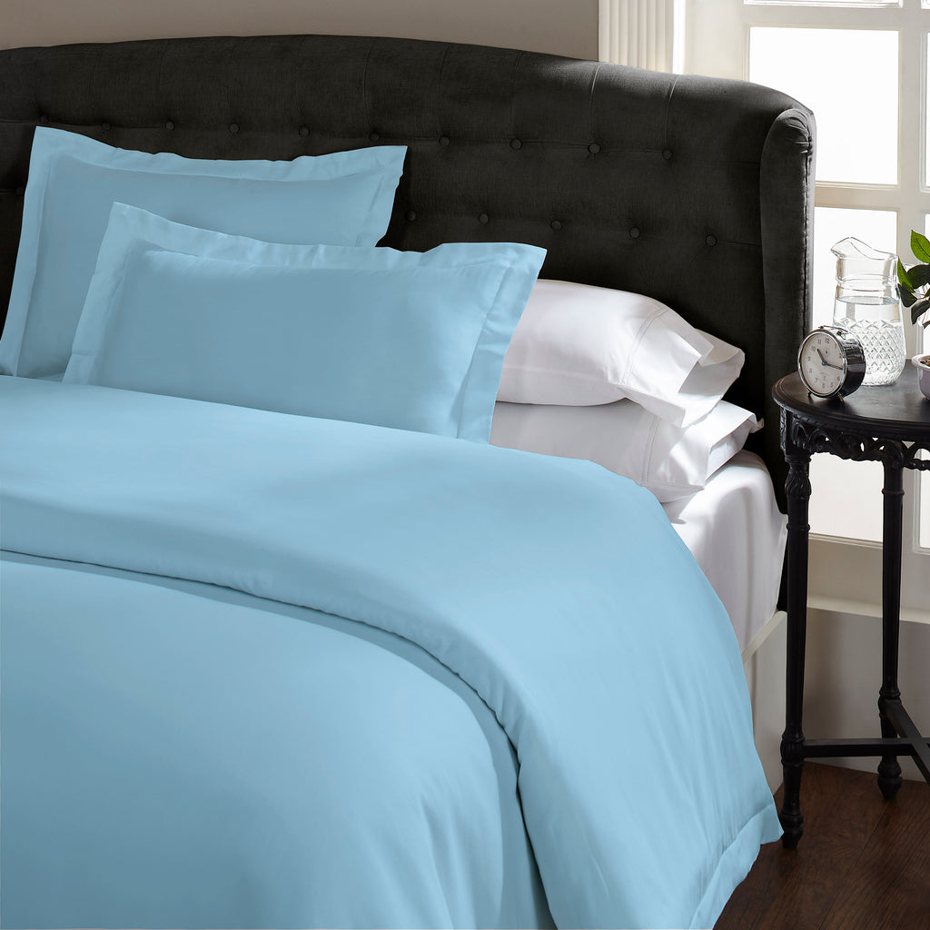 Royal Comfort Queen 1500TC Markle Collection Cotton Blend Quilt Cover Set - Indigo - House Things Home & Garden > Bedding