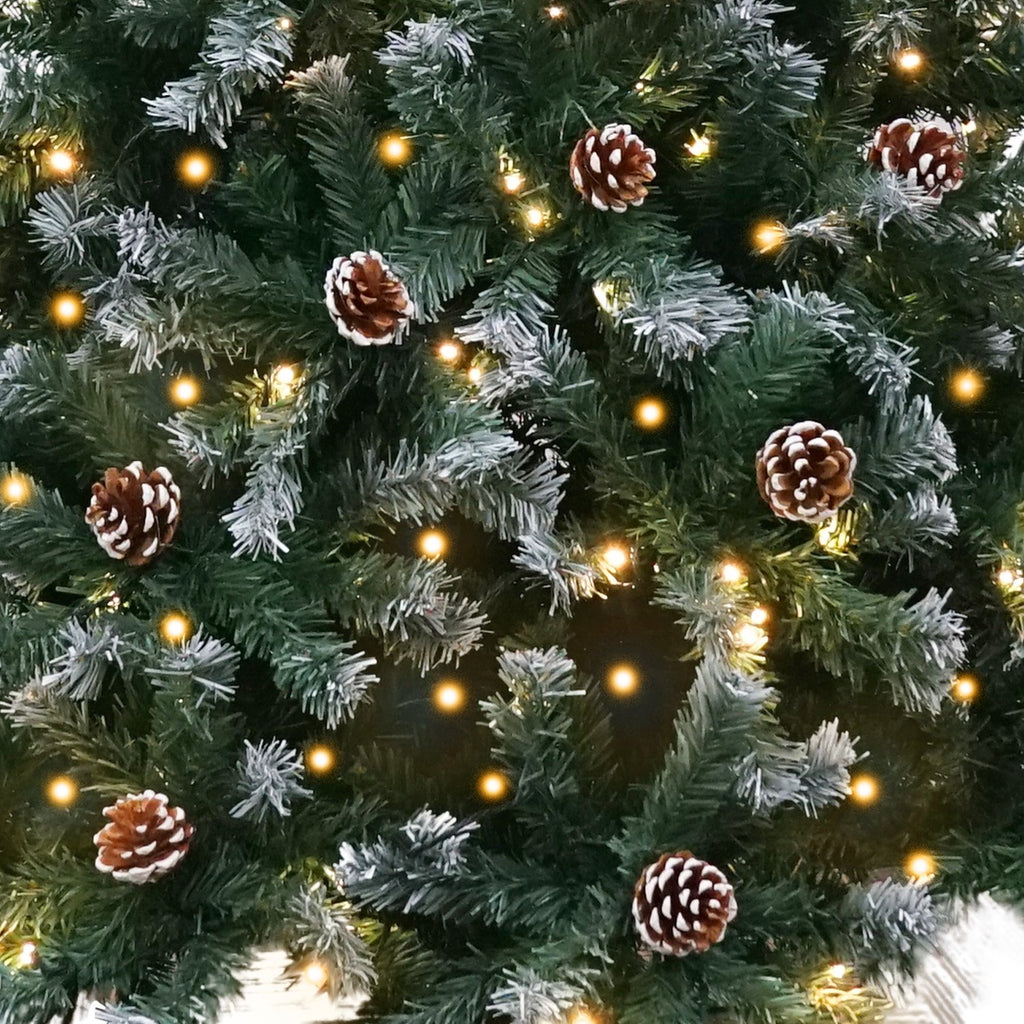 LED Christmas Tree with Pine Cones