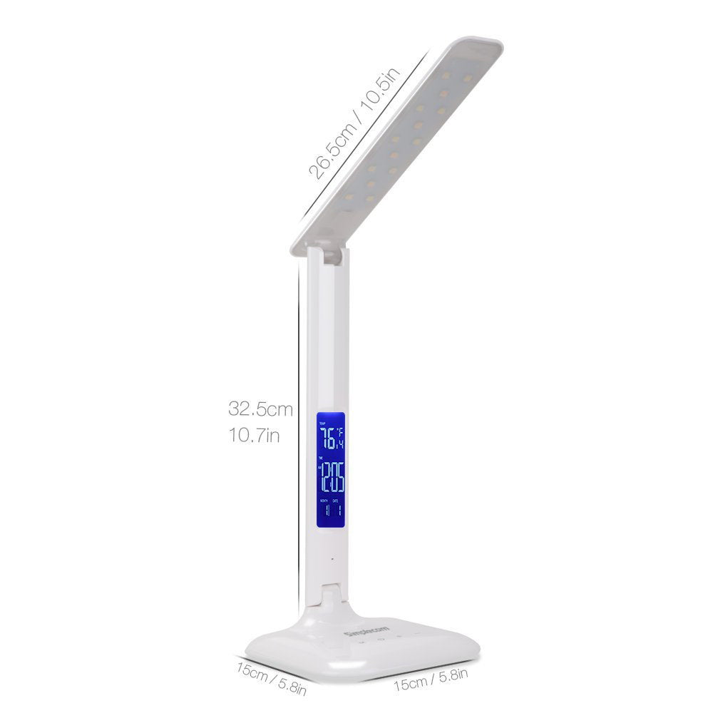 Dimmable Touch Control Lamp with Digital Clock - House Things Electronics > Computer Accessories