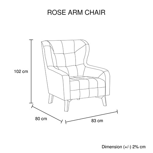 Floral Arm Chair - House Things Furniture > Living Room