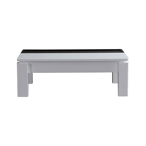 Tawhoo Coffee Table Black & White Glossy Colour - House Things Furniture > Living Room