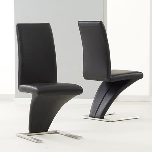 2 X Gravity Chair Black - House Things Furniture > Dining