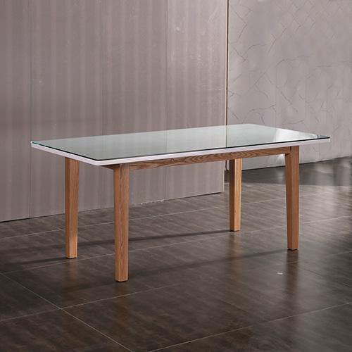 Napoli Dining Table White Ash Colour - House Things Furniture > Dining