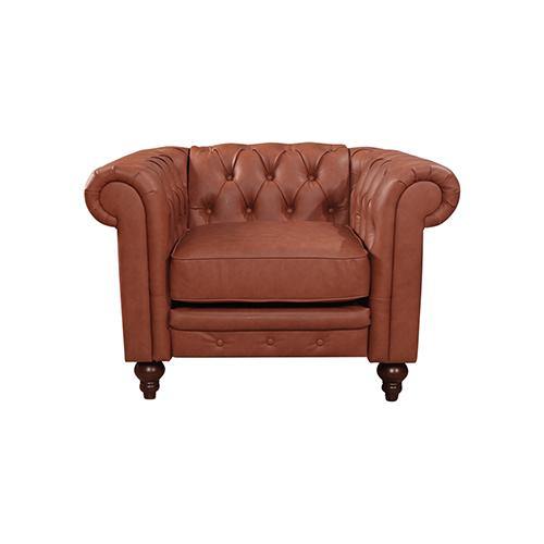 Laeticia 1 Seater Brown - House Things Furniture > Living Room
