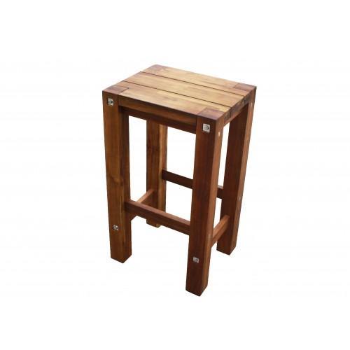 Sturdy Stool Natural oil Finish - Housethings 