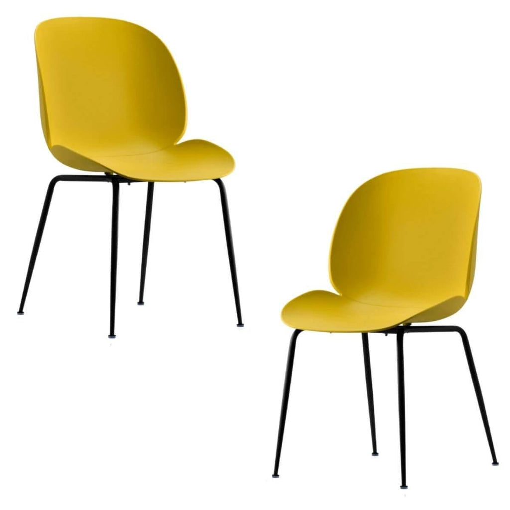 2 x Golden Ladybug Dining Chair - Housethings 