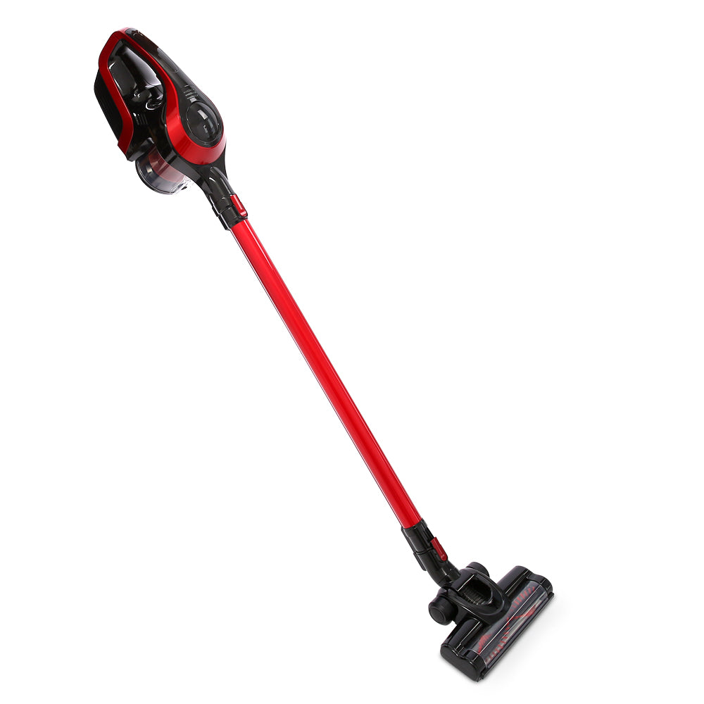 Devanti Cordless Stick Vacuum Cleaner - Black and Red - House Things Appliances > Vacuum Cleaners