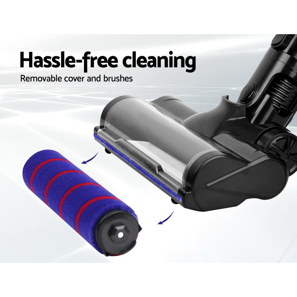 Devanti Cordless Handstick Vacuum Cleaner Head- Black - House Things Appliances > Vacuum Cleaners