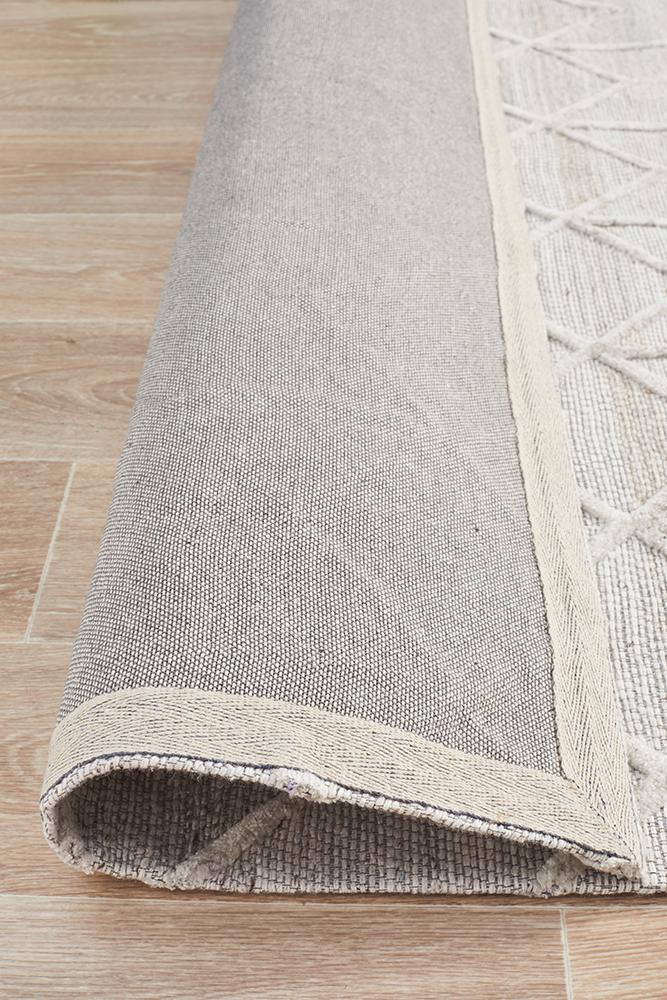 Visions Winter Grey Brush Modern Rug - House Things Visions Collection