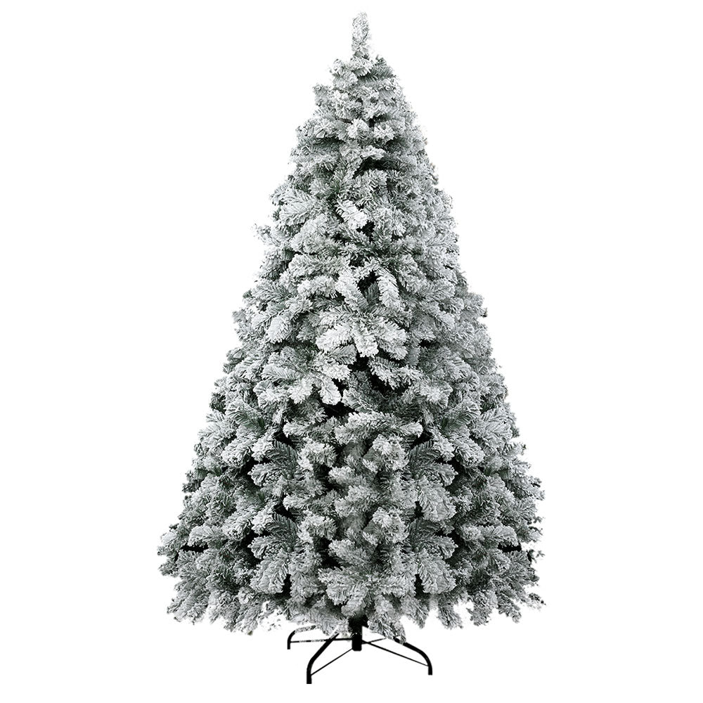 2.4 Meter Snowy Christmas Tree