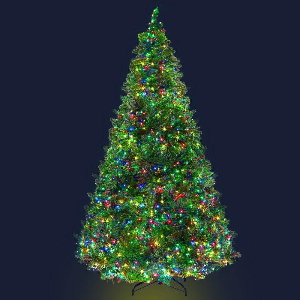Christmas Tree LED 2.4M 8FT Xmas Decorations Green Home Decor - House Things Occasions > Christmas