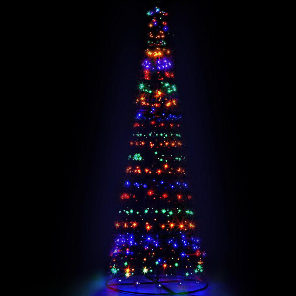 3.6M LED Christmas Tree Lights 400 LED Xmas Multi Colour Optic Fiber - House Things Occasions > Christmas