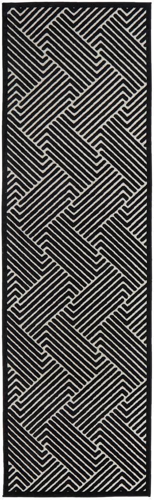 York Cindy Black & Gold Rug - House Things YORK COLLECTION