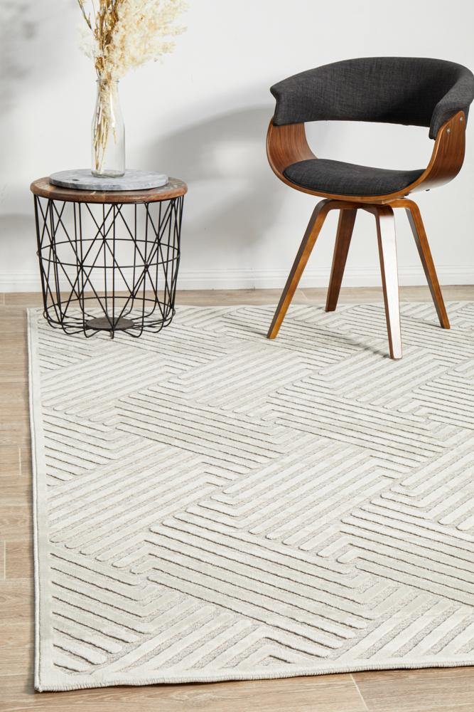 York Cindy Natural White Rug - House Things YORK COLLECTION