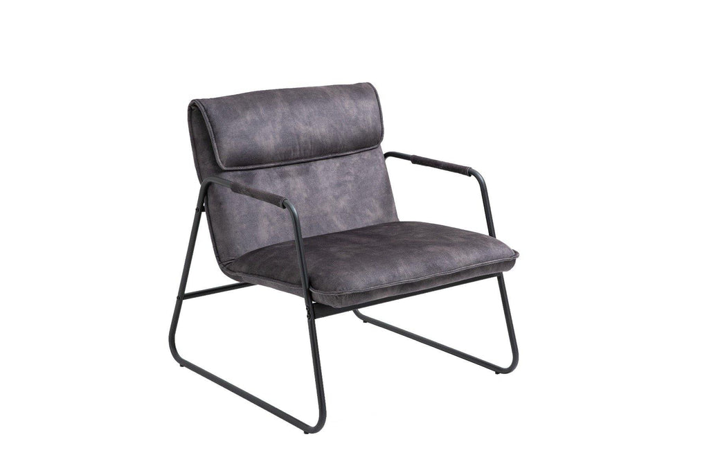Armchair Lounge Chair with Sled Base - Housethings 