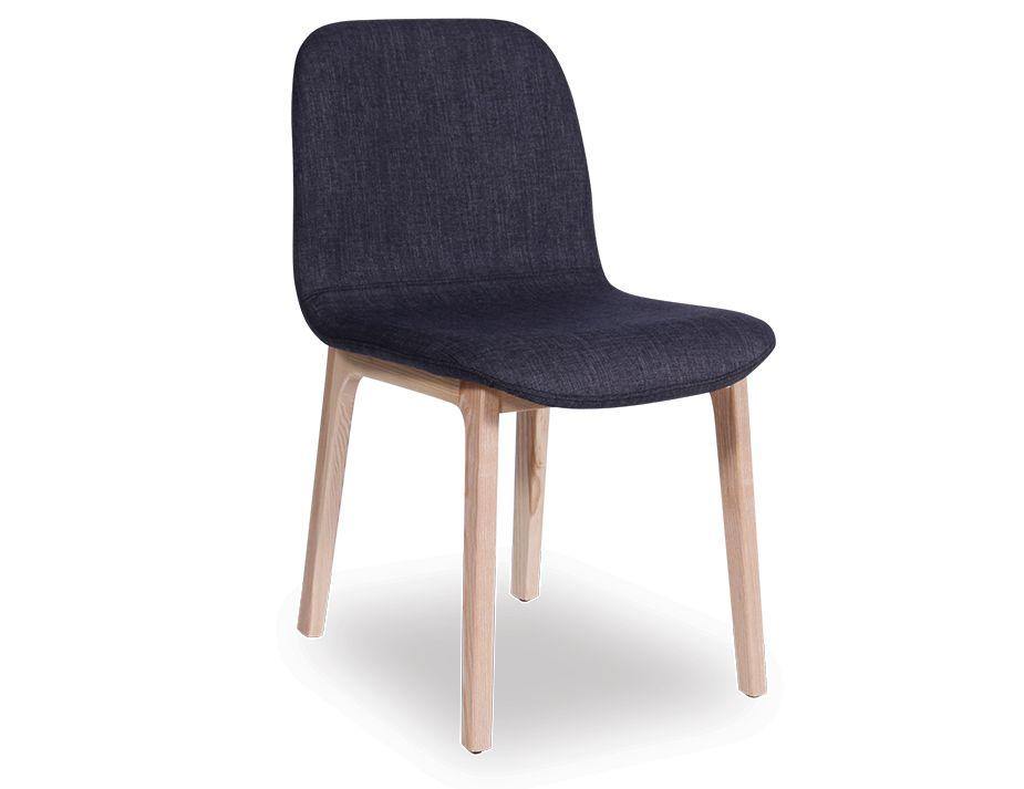 Harper Padded Charcoal Fabric Dining Chair