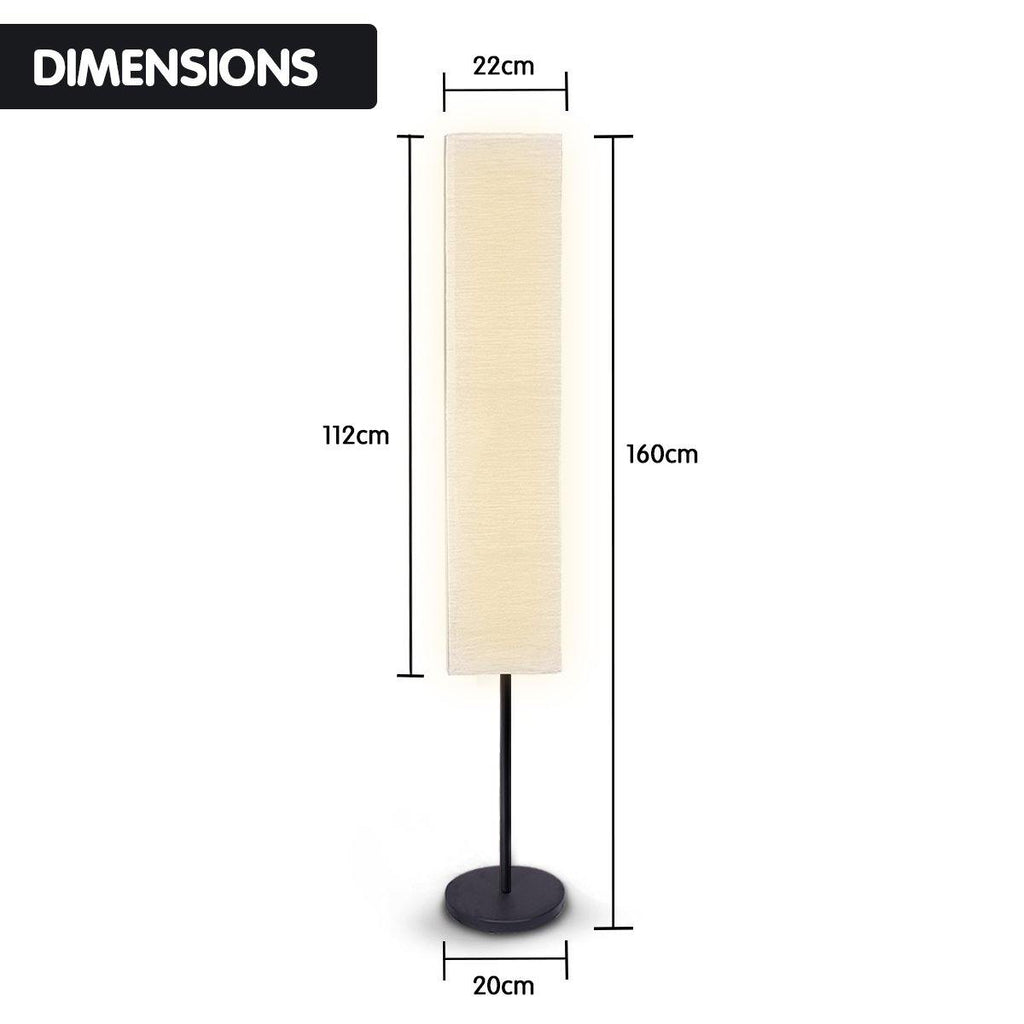 Floor Lamp with Paper Shade - House Things