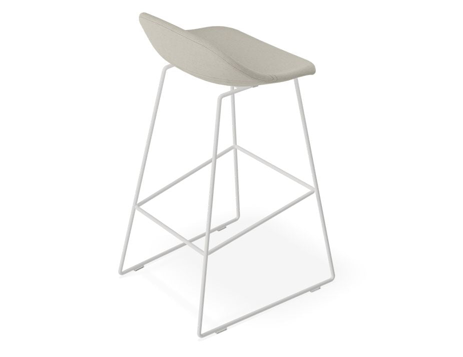 Rona Metal Frame Bar Stool with Padded seat 65cm x 1 - House Things