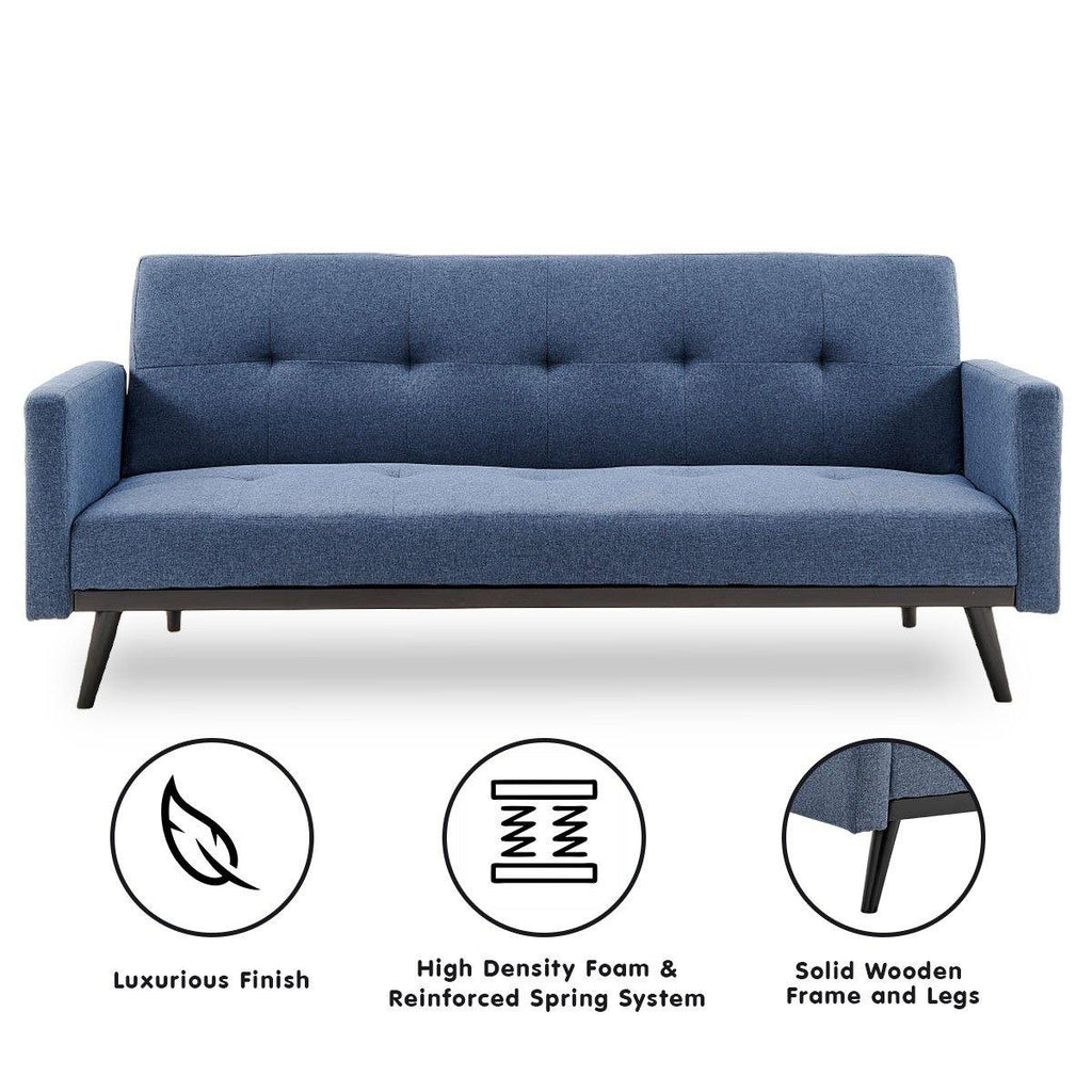 Couch Bed blue