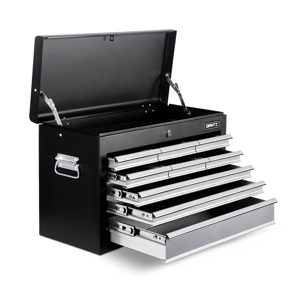 9 Drawer Mechanic Tool Box Storage - Black & Grey - House Things Tools > Tools Storage