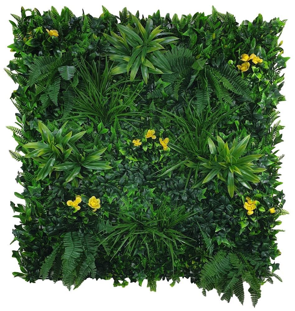 Yellow Rose Vertical Garden 100cm x 100cm - House Things Home & Garden > Artificial Plants